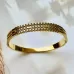 Gold Plated Stainless Steel Anti-Tarnish Bangle