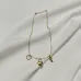Gold Plated Stainless Steel Anti-Tarnish Paperclip Charm Bracelet