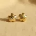 Gold Plated Stainless Steel Anti-Tarnish Charm Earrings