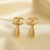 Gold Plated Stainless Steel Anti-Tarnish Earring